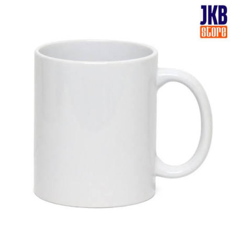 Caneca Cerâmica Branca AAA JKB